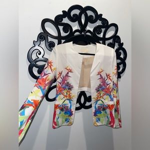 Floral Print Blazer